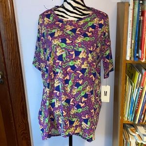 LuLaroe Disney Kermit the Frog and Miss Piggy Irma size Medium NWT